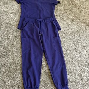 Med Couture Women's Blue Jogger Set